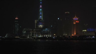 Shanghai Skyline at Night